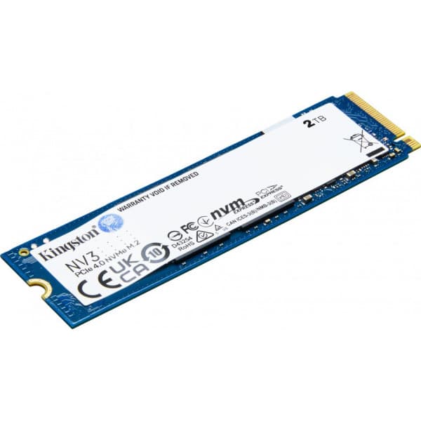 Kingston NV3 PCIe 4.0 NVMe 2 Tt M.2 SSD -kovalevy