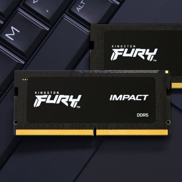 Kingston FURY Impact DDR5 6000 MHz CL38 SO-DIMM 16 GB hukommelse modul