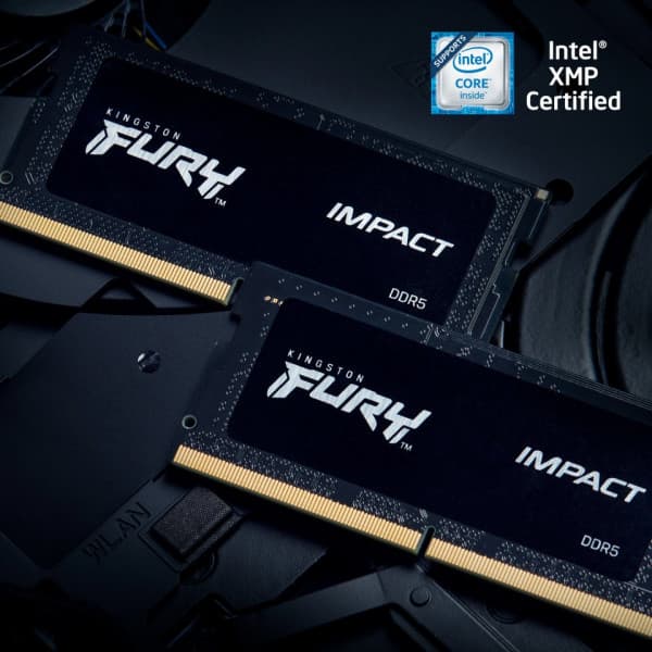 Kingston FURY Impact DDR5 6000 MHz CL38 SO-DIMM 16 GB hukommelse modul
