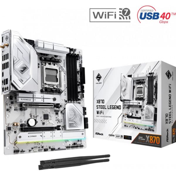 ASRock X870 Steel Legend WIFI ATX -bundkort