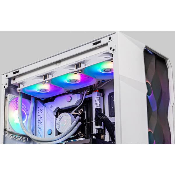 Cooler Master MasterLiquid 360L Core ARGB - væskekølesystem, hvid