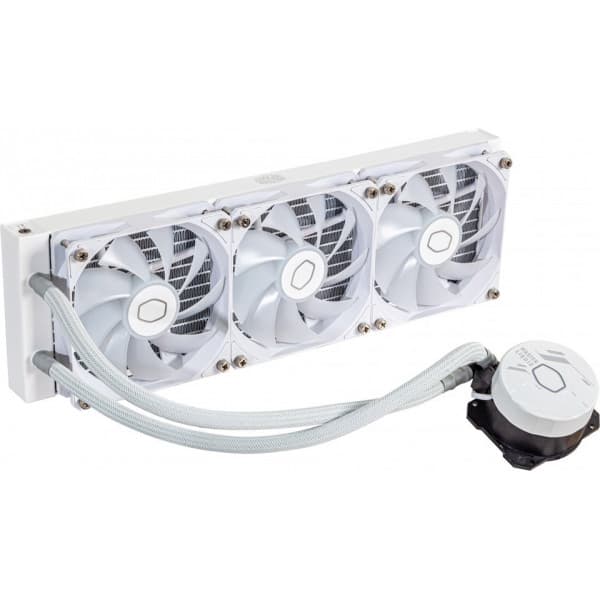 Cooler Master MasterLiquid 360L Core ARGB - væskekølesystem, hvid