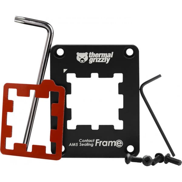 Thermal Grizzly CPU Contact Frame -kontaktrah för AMD Ryzen 7000-serien processorer