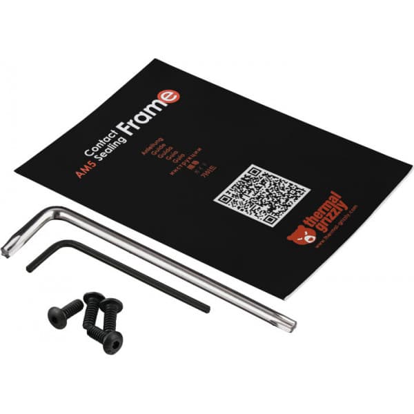 Thermal Grizzly CPU Contact Frame -kontaktrah för AMD Ryzen 7000-serien processorer