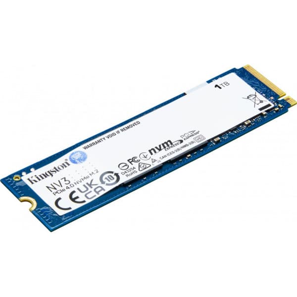 Kingston NV3 PCIe 4.0 NVMe 1 Tt M.2 SSD -kovalevy