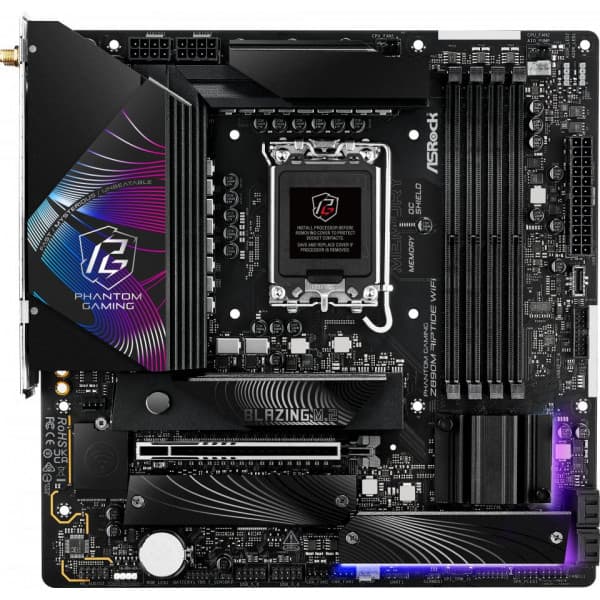 ASRock Z890M Riptide WIFI mATX-moderkort