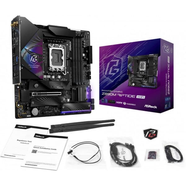ASRock Z890M Riptide WIFI mATX-moderkort
