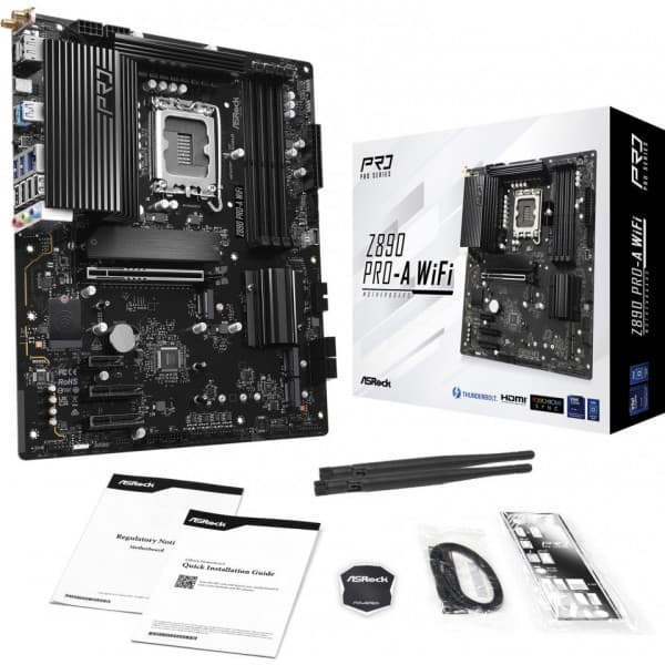 ASRock Z890 PRO-A WIFI ATX moderkort