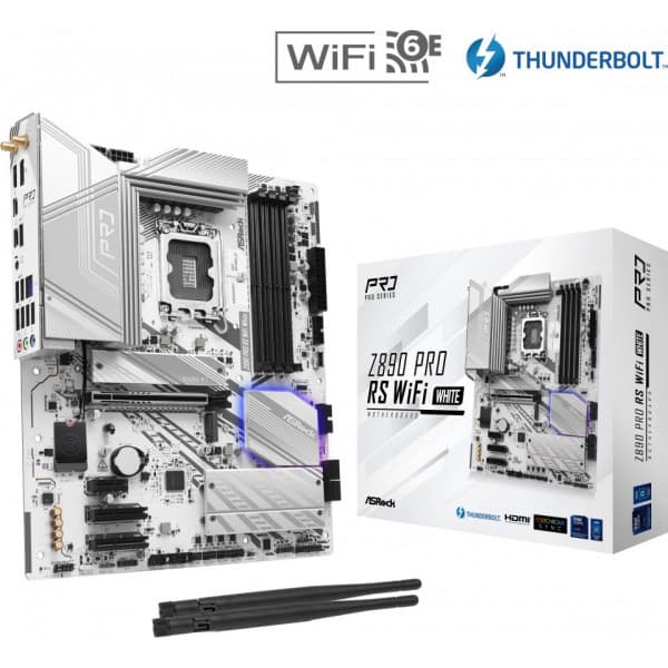 ASRock Z890 PRO RS WIFI HVID ATX-moderkort