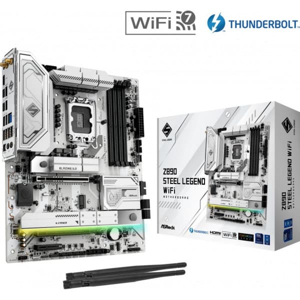 ASRock Z890 Steel Legend WIFI ATX bundkort