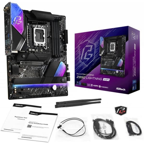 ASRock Z890 LIGHTNING WIFI ATX moderkort