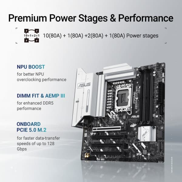 ASUS PRIME Z890M-PLUS WIFI mATX -emolevy