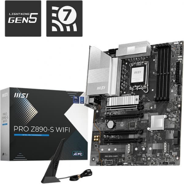 MSI PRO Z890-S WIFI ATX moderkort