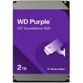 Miniatyrbillede 1 af 3: WD Purple Surveillance 2 TB SATA 3,5" harddisk