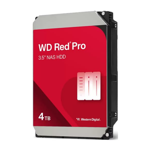 WD Red Pro 4 Tt NAS 3.5" SATA harddisk