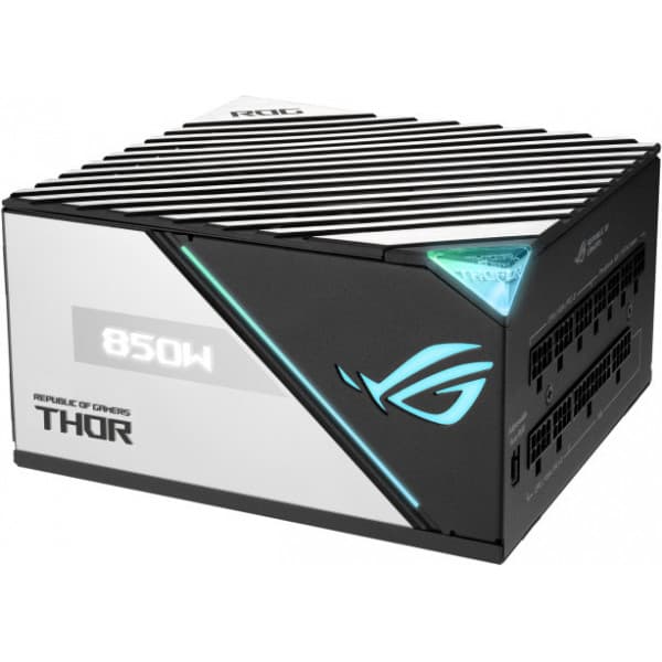 Asus ROG THOR 850W Platinum II ATX-nätdel, 850 W Svart, Blå, Grå