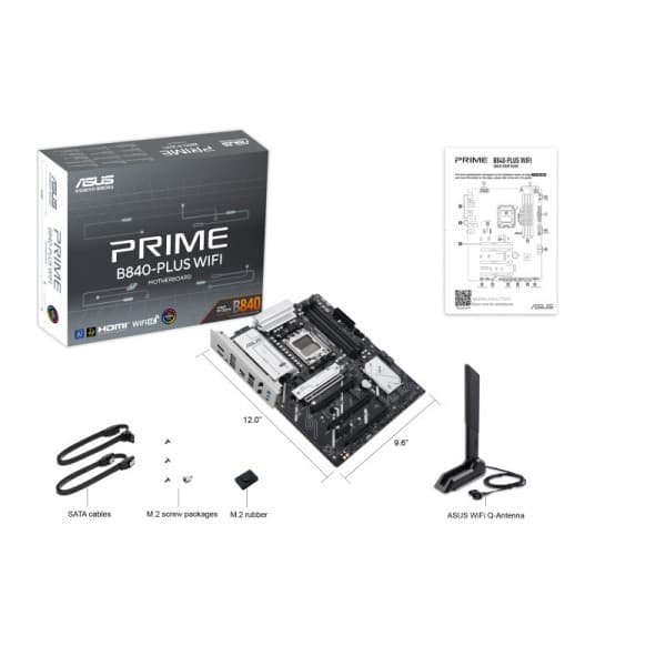 ASUS PRIME B840-PLUS WIFI AM5 ATX emolevy