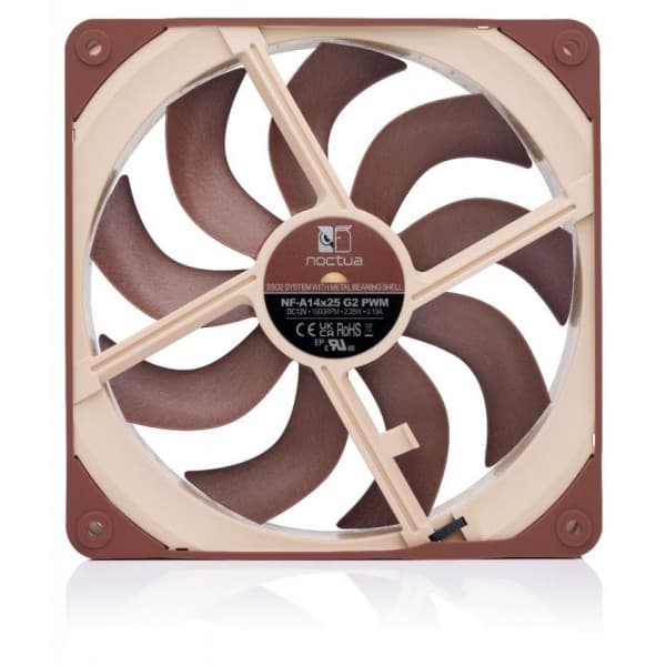 Noctua NF-A14x25 G2 PWM chassiventilator, 140 mm
