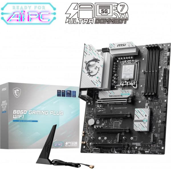 MSI B860 GAMING PLUS WIFI ATX-moderkort