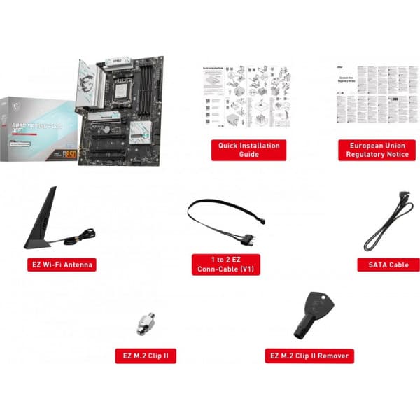 MSI B850 GAMING PLUS WIFI AM5 ATX-moderkort