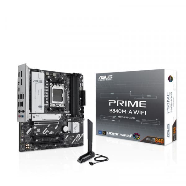 ASUS PRIME B840M-A WIFI AM5 Micro-ATX moderkort