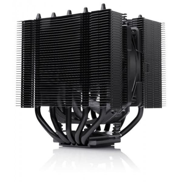 Noctua NH-D12L chromax.black -processor kylare Gjuten aluminium, Svart