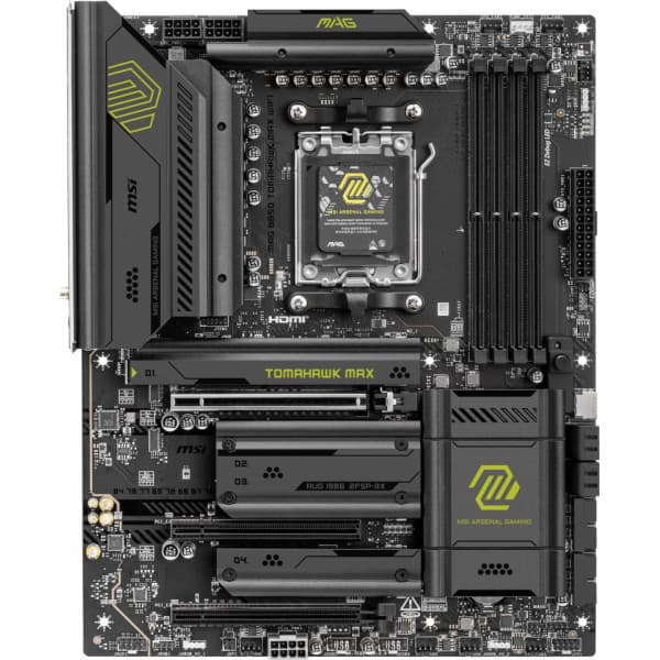 MSI MAG B850 TOMAHAWK MAX WIFI AM5 ATX-moderkort
