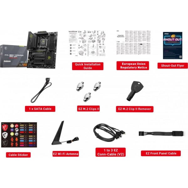MSI MAG B850 TOMAHAWK MAX WIFI AM5 ATX-moderkort