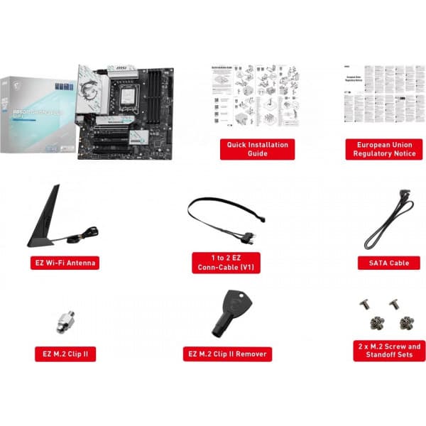 MSI B860M GAMING PLUS WIFI ATX-moderkort