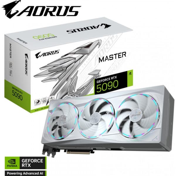Gigabyte AORUS GeForce RTX 5090 MASTER ICE 32 Gt näytönohjain
