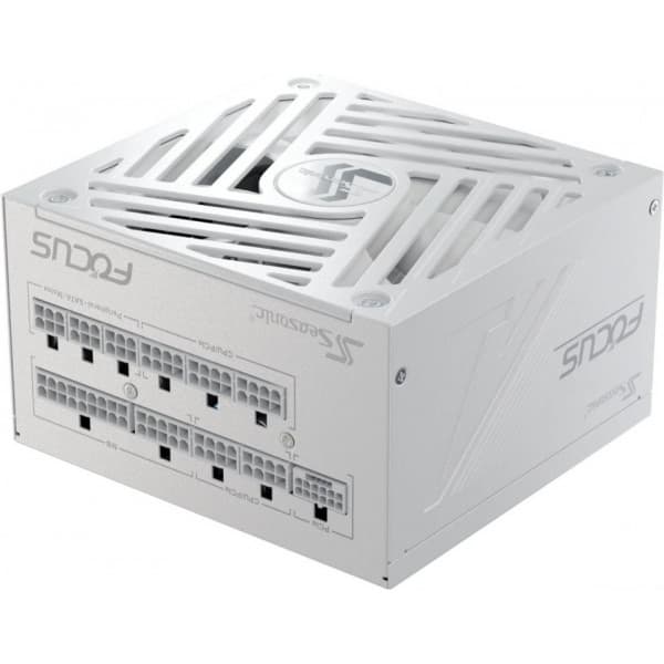 Seasonic FOCUS GX-850 ATX 3.1 (2024) -strømforsyning, hvid, 850 W