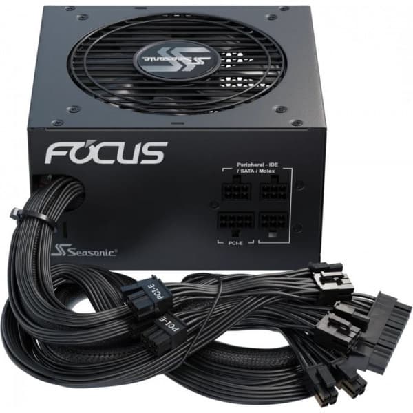 Seasonic FOCUS GM-850 ATX-strømforsyning, sort, 850 W
