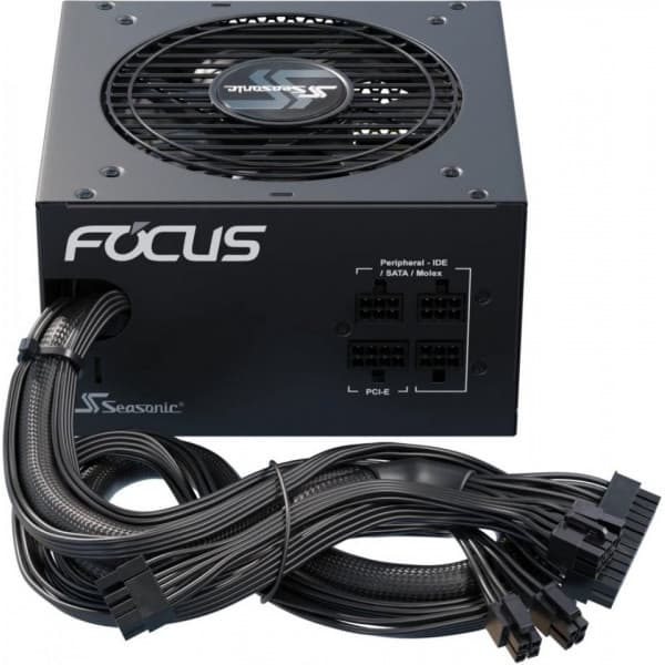 Seasonic FOCUS GM-650 ATX strømforsyning, sort, 650 W