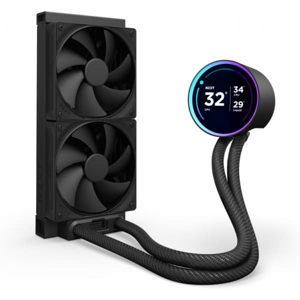 NZXT Kraken Elite 240 (2024) væskekølesystem, sort