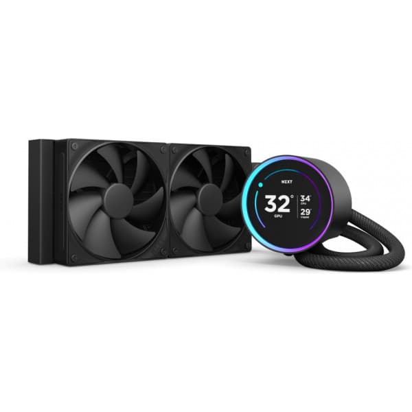 NZXT Kraken Elite 240 (2024) væskekølesystem, sort Sort