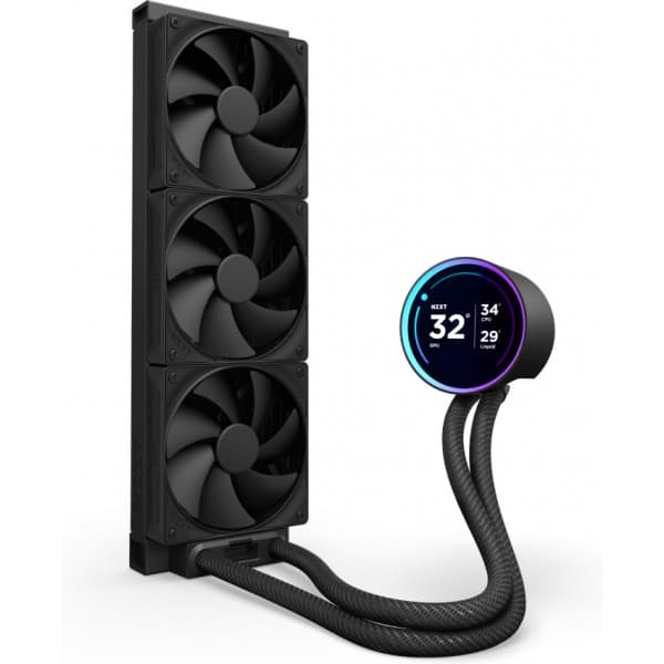 NZXT Kraken Elite 360 (2024) -vätskekylsystem, svart