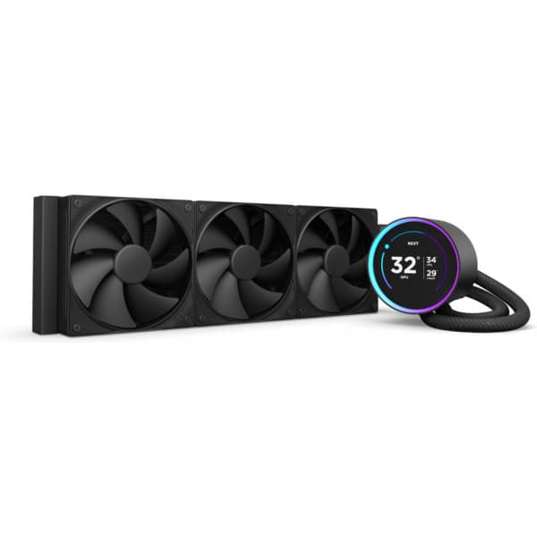 NZXT Kraken Elite 360 (2024) -vätskekylsystem, svart Svart