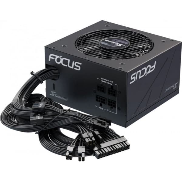 Seasonic FOCUS GM-750 ATX-netværksaggregat, sort, 750 W