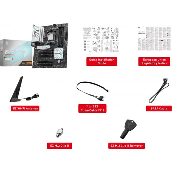 MSI B840 GAMING PLUS WIFI AM5 ATX-moderkort