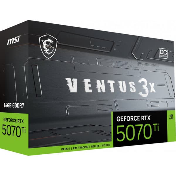 MSI GeForce RTX 5070 Ti 16G VENTUS 3X OC grafikkort