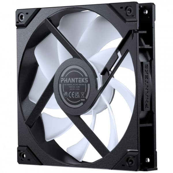 Phanteks M25 Gen2 140 mm PWM DRGB-blæser, sort