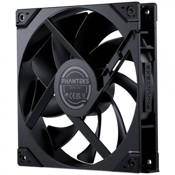 Phanteks M25 Gen2 140 mm PWM-blæser, sort, 3 stk