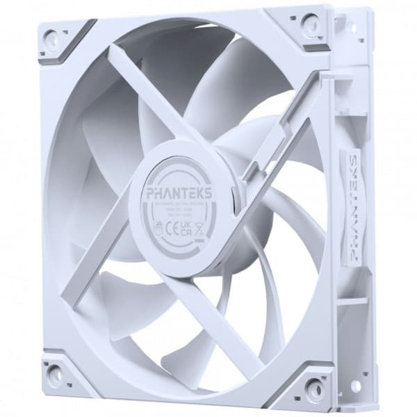 Phanteks M25 Gen2 140 mm PWM DRGB blæser, hvid, 3 stk.