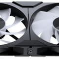 Miniatyrbild 6 av 7: Phanteks M25 Gen2 140 mm PWM DRGB Vänd fläkt, svart