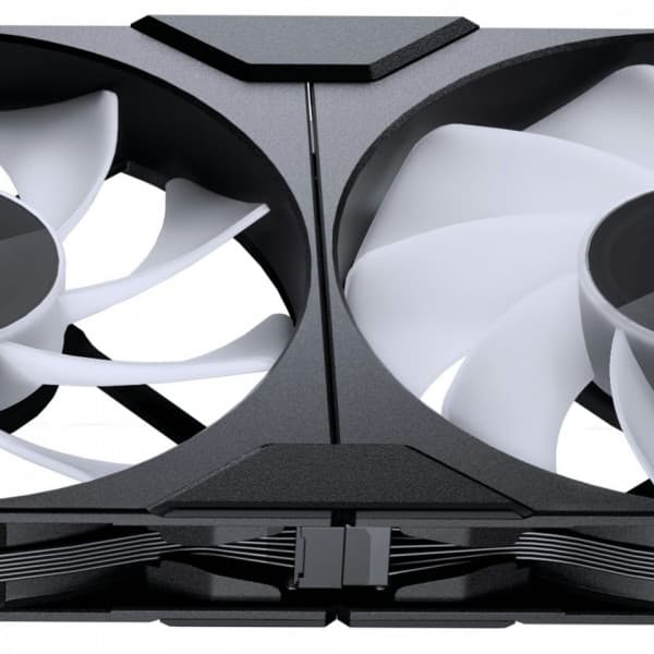 Phanteks M25 Gen2 140 mm PWM DRGB Vänd fläkt, svart