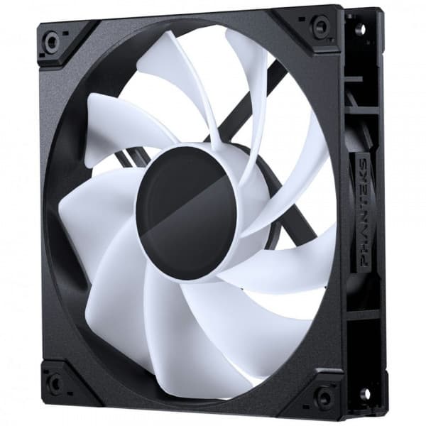 Phanteks M25 Gen2 140 mm PWM DRGB Vänd fläkt, svart
