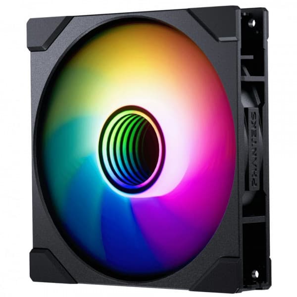 Phanteks M25 Gen2 140 mm PWM DRGB Vänd fläkt, svart