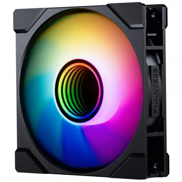 Phanteks M25 Gen2 120 mm PWM DRGB Reverse fläkt, svart