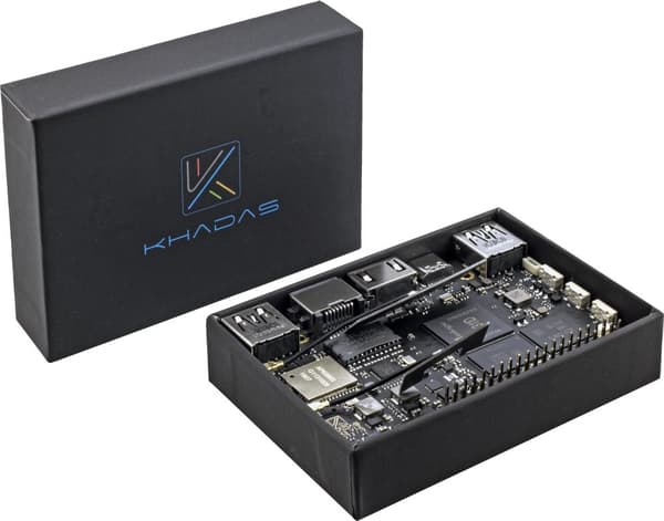 Khadas VIM3 enkeltkortcomputer, Amlogic A311D SoC, 4K@60fps videooutput,2G (16G)