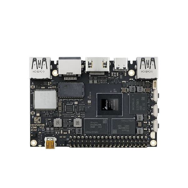 Enkelt kortdator, 8 GB RAM, 32 GB lagring, 3,2 TOPS NPU,Ny VIM4